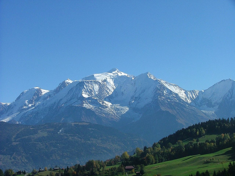 Mont Blanc. Wikimedia Commons